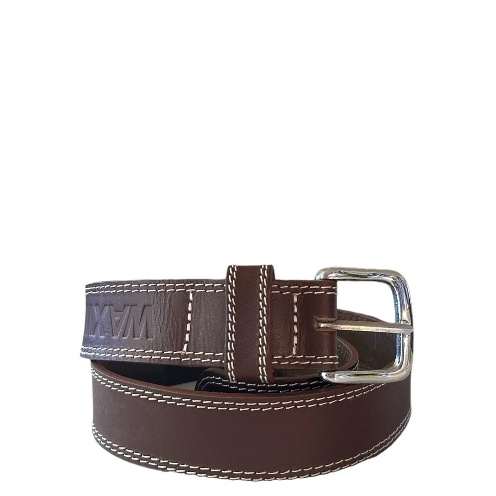 WAXWING Quality First Hand Crafted Genuine Leather Men’s Belt Size 32-34 L 42”